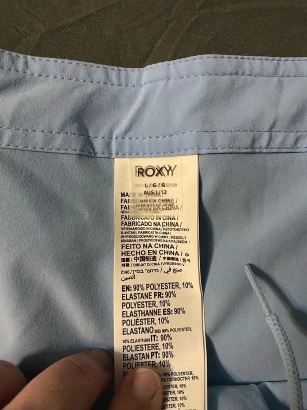 Roxy Light Blue shorts